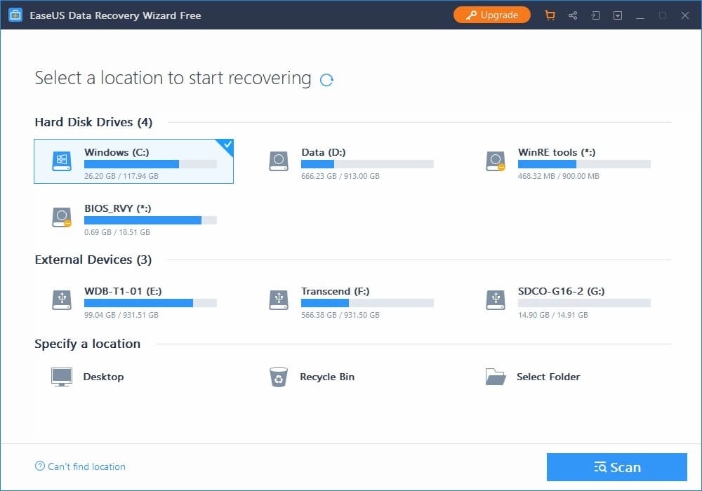 EaseUS Data Recovery Wizard Crackeado